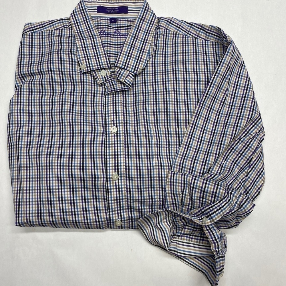 ALAN FLUSSER XL CASUAL DRESS SHIRT - Picture 3 of 4